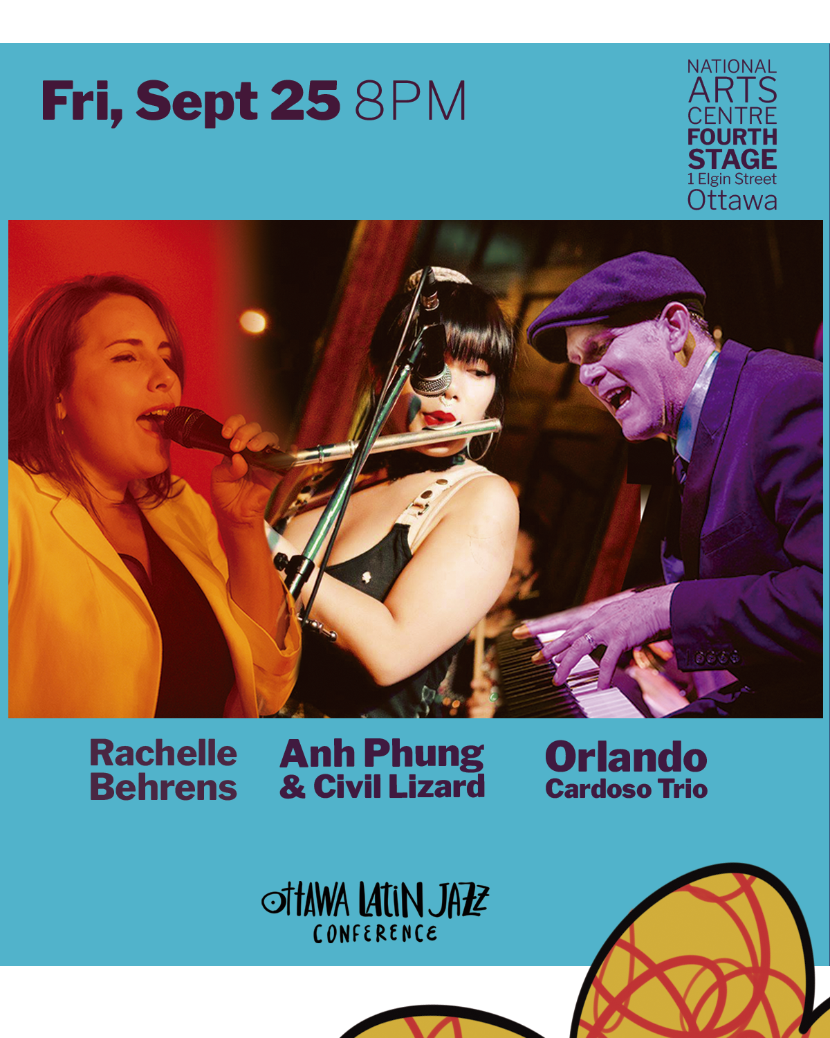 Ottawa latin Jazz Conference Friday September 25